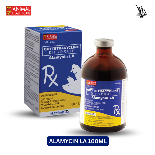 Alamycin LA 100ml Long‑Acting Oxytetracycline Injectable for Hogs ...