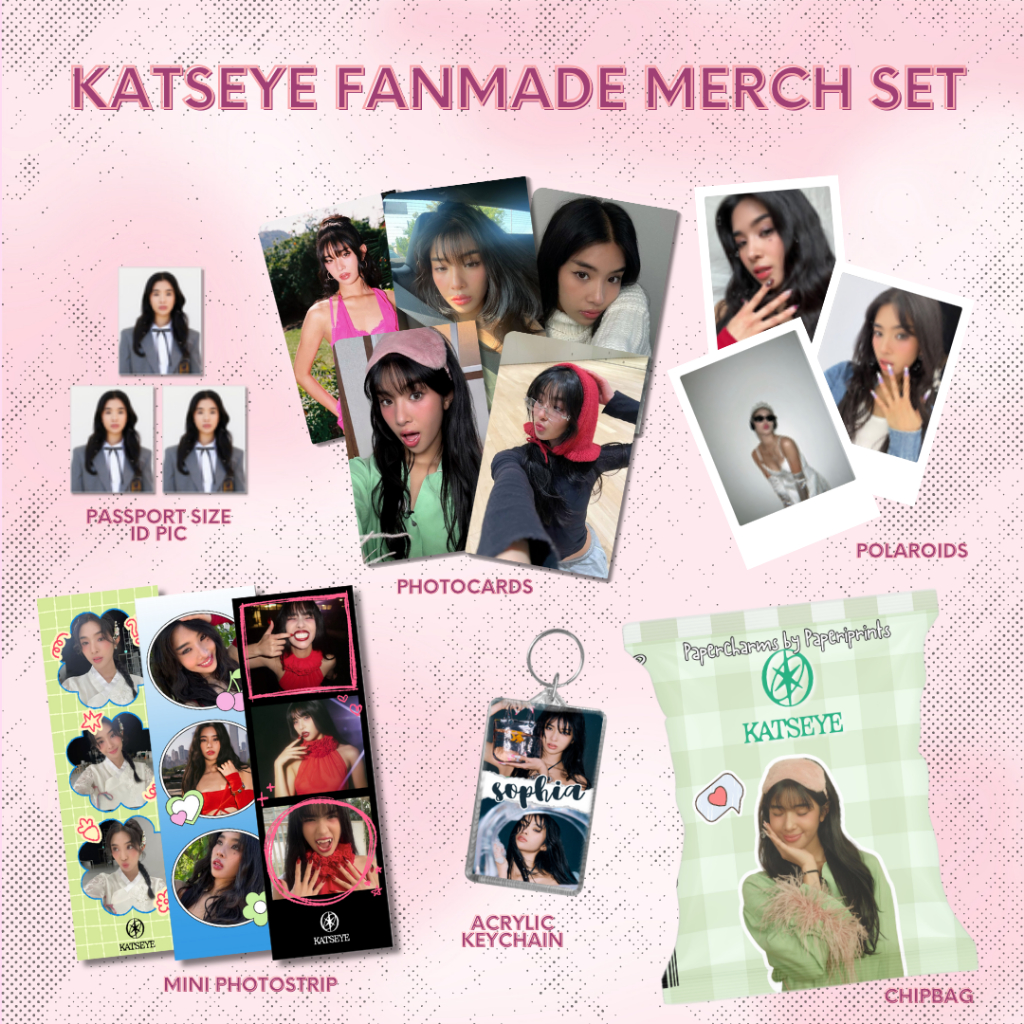 katseye-merch-bundle-set-acrylic-keychain-photostrip-shopee-philippines