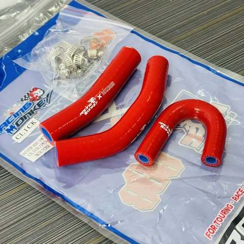 RACING MONKEY RADIATOR HOSE NMAX AEROX CLICK SNIPER. | Shopee Philippines