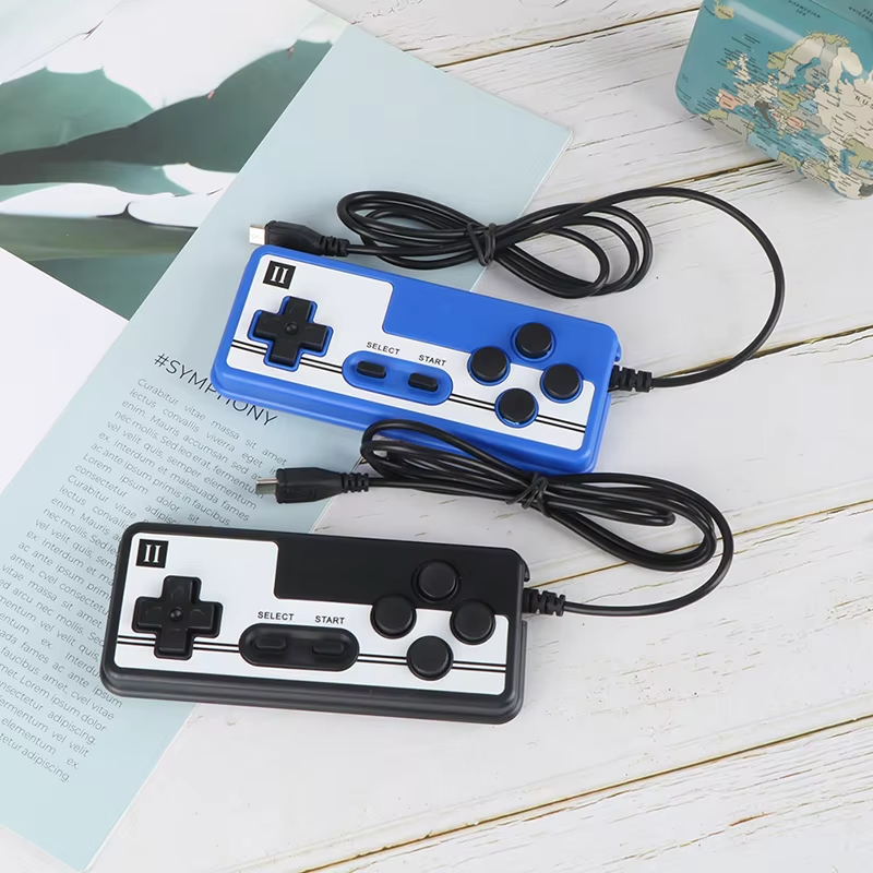 Retro Portable Mini Handheld Wired Joystick remote gamepad for FC Game ...