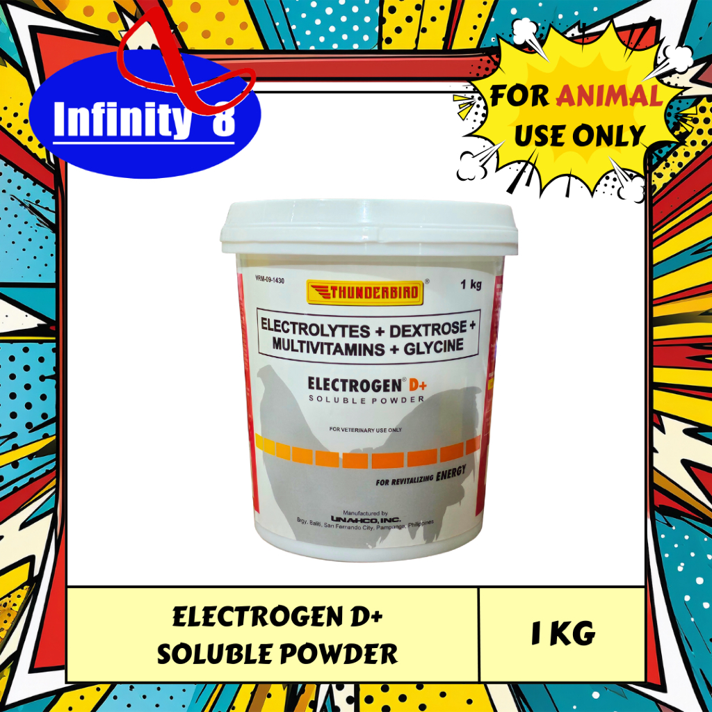 THUNDERBIRD ELECTROGEN D+ POWDER 1KG | Shopee Philippines