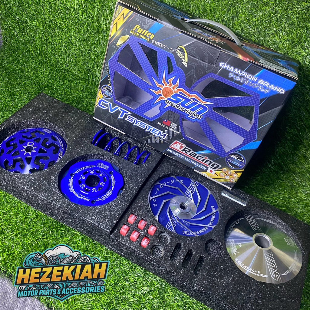 SUN RACING CVT SET FOR CLICK/PCX/ADV/NMAX/AEROX/M3/SPORTY | Shopee ...