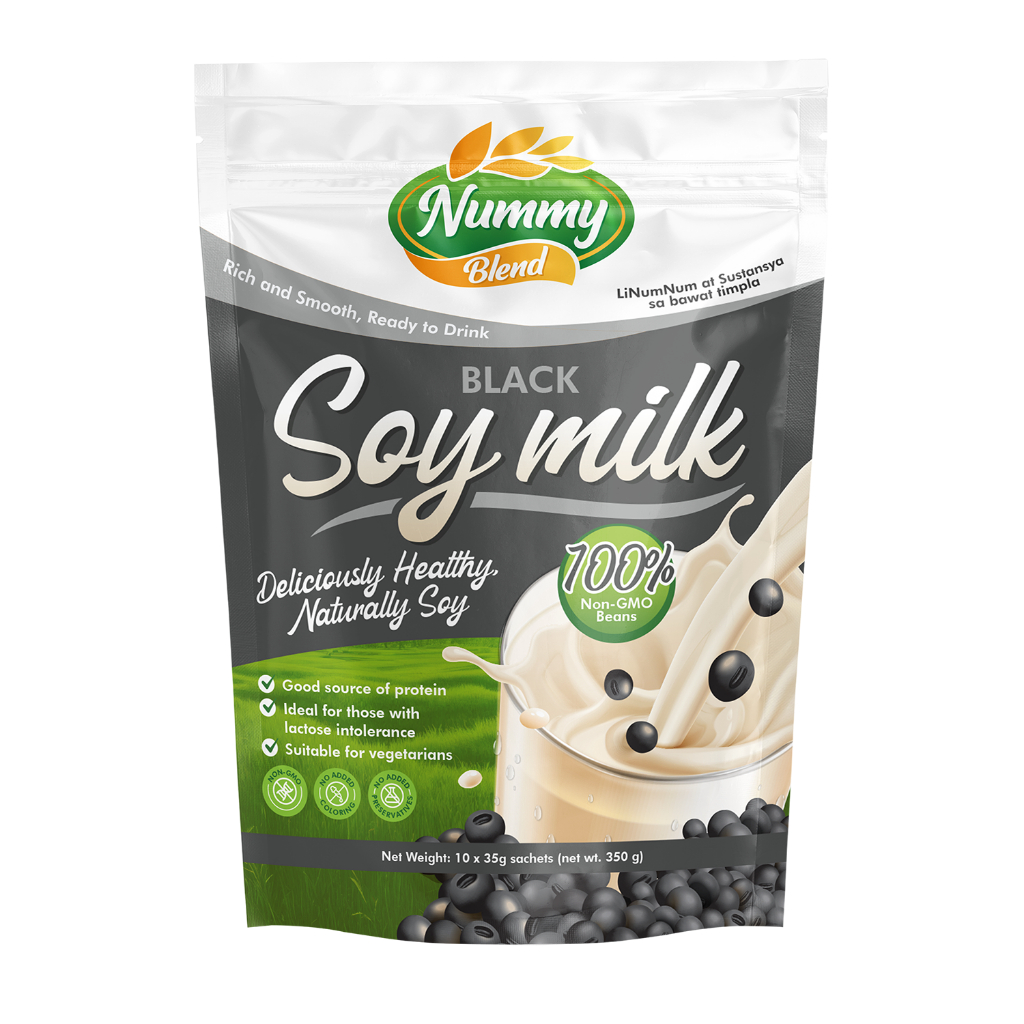 Nummy Blend SoyMilk Black Bean & Black Rice Blend | Soya Milk Powdered ...