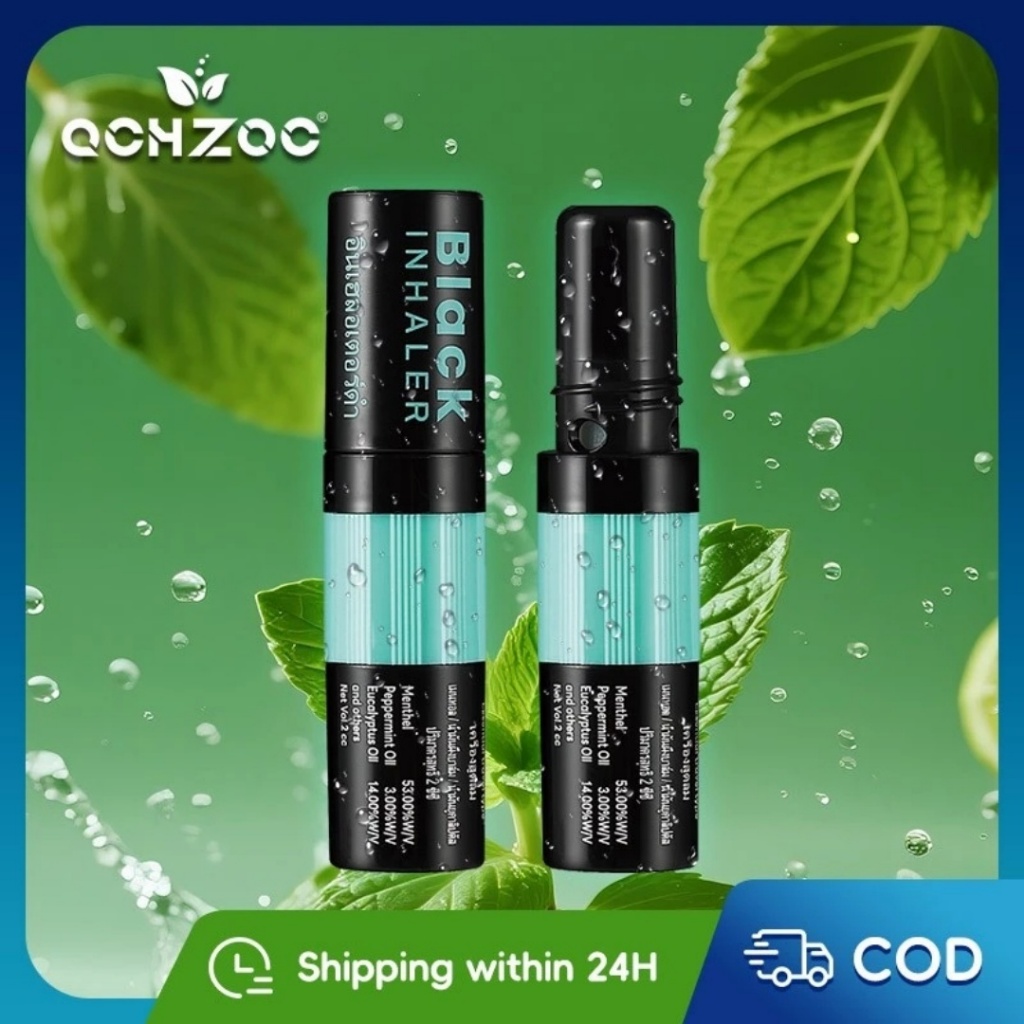 Mint Black Inhaler Black Mint Inhaler Made in Thailand QCHZOC | Shopee ...