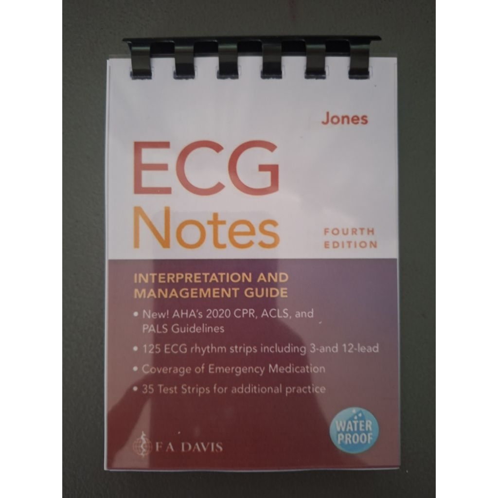 ECG NOTES 4th edition pocket notes latest 2026 | Shopee Philippines
