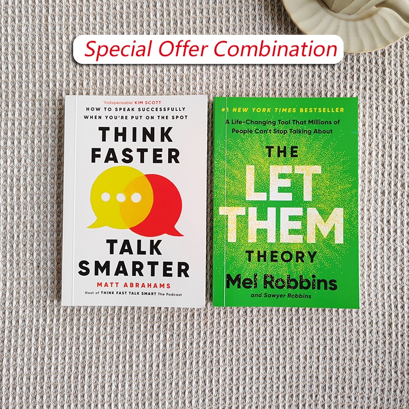 Think Faster Talk Smarter&The Let Them Theory，Special Offer Combination ...