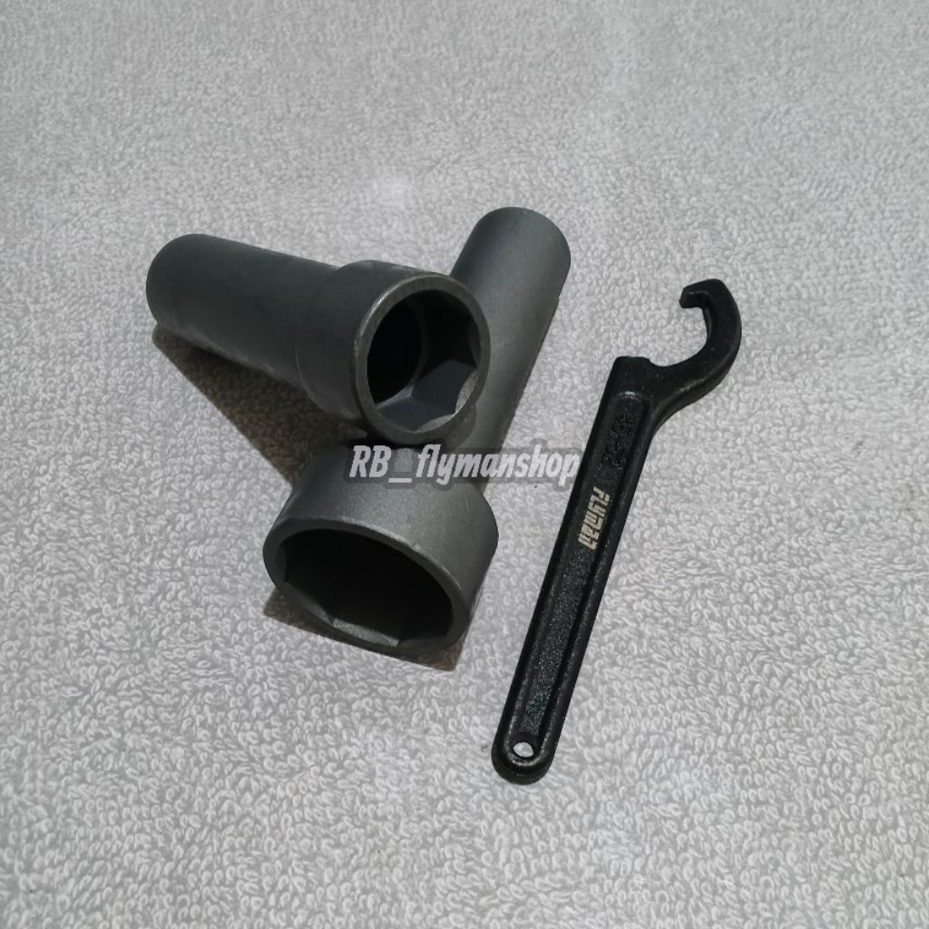 UNIVERSAL knuckle bearing tools size 32mm at 45mm at hook wrench 45mm ...