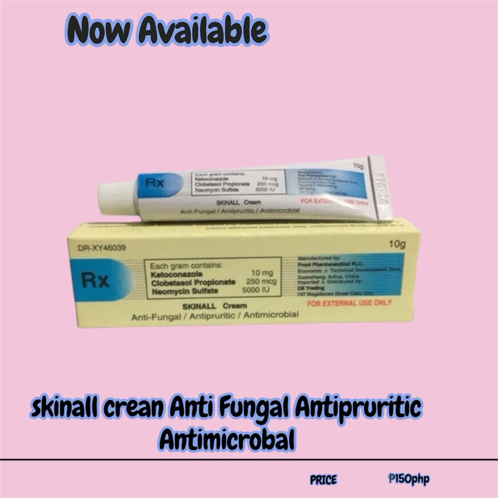 skinall crean Anti Fungal Antipruritic Antimicrobal | Shopee Philippines