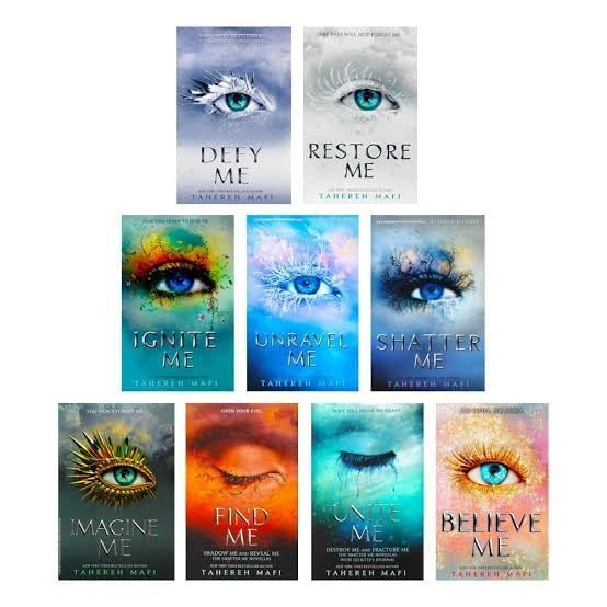 Shatter Me Series, 9 Book Set [Paperback]by: Tehran Mafi | Shopee ...