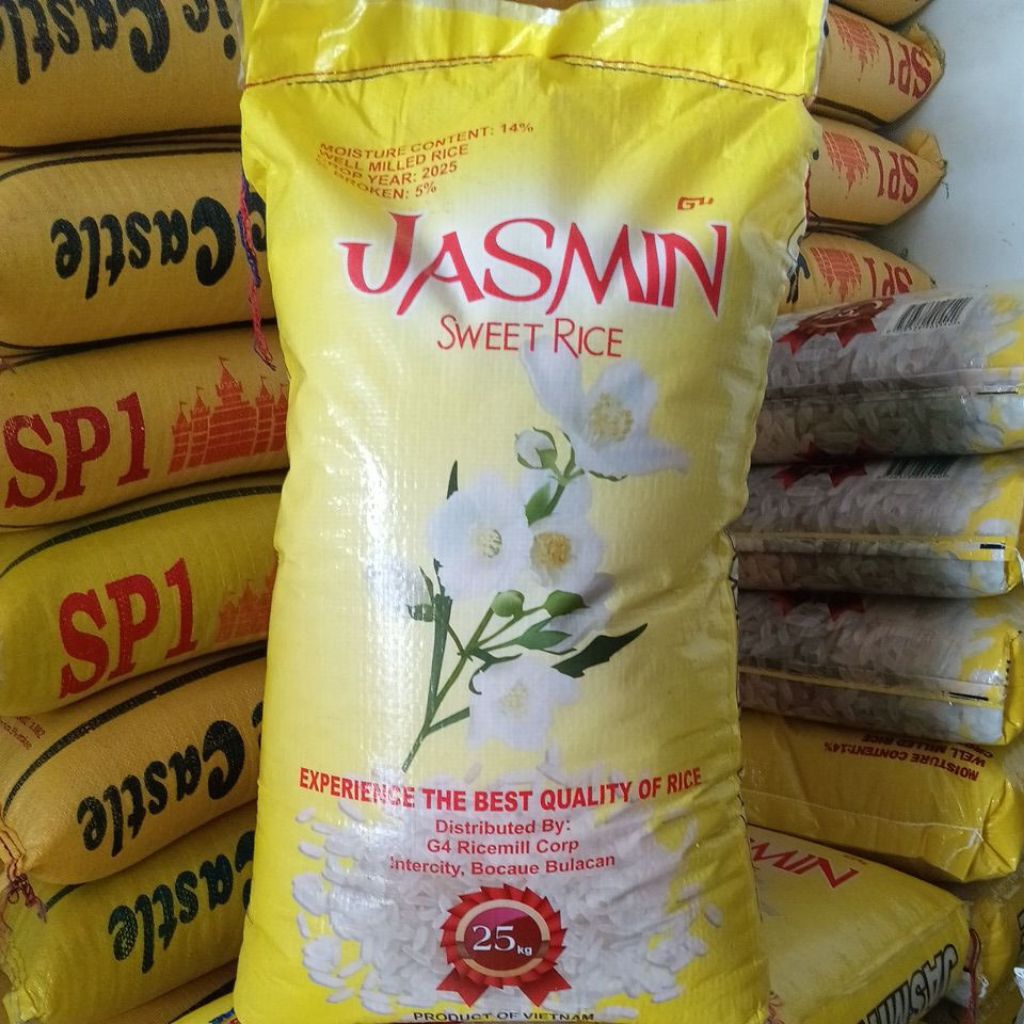 Sweet Jasmine Rice 25kg SPECIAL PURE THAI LIMITED STOCK | Shopee ...
