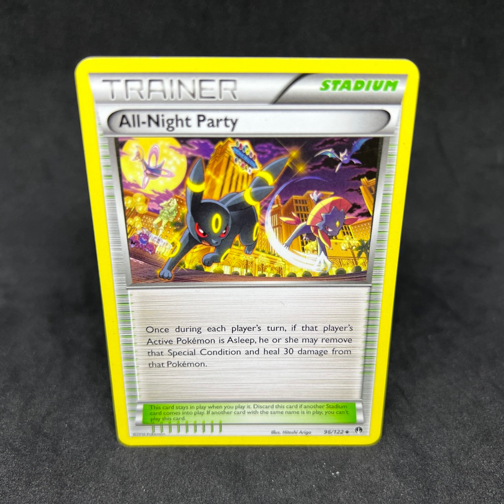 Pokemon TCG All-Night Party 96/122 2016 XY BREAKpoint Umbreon