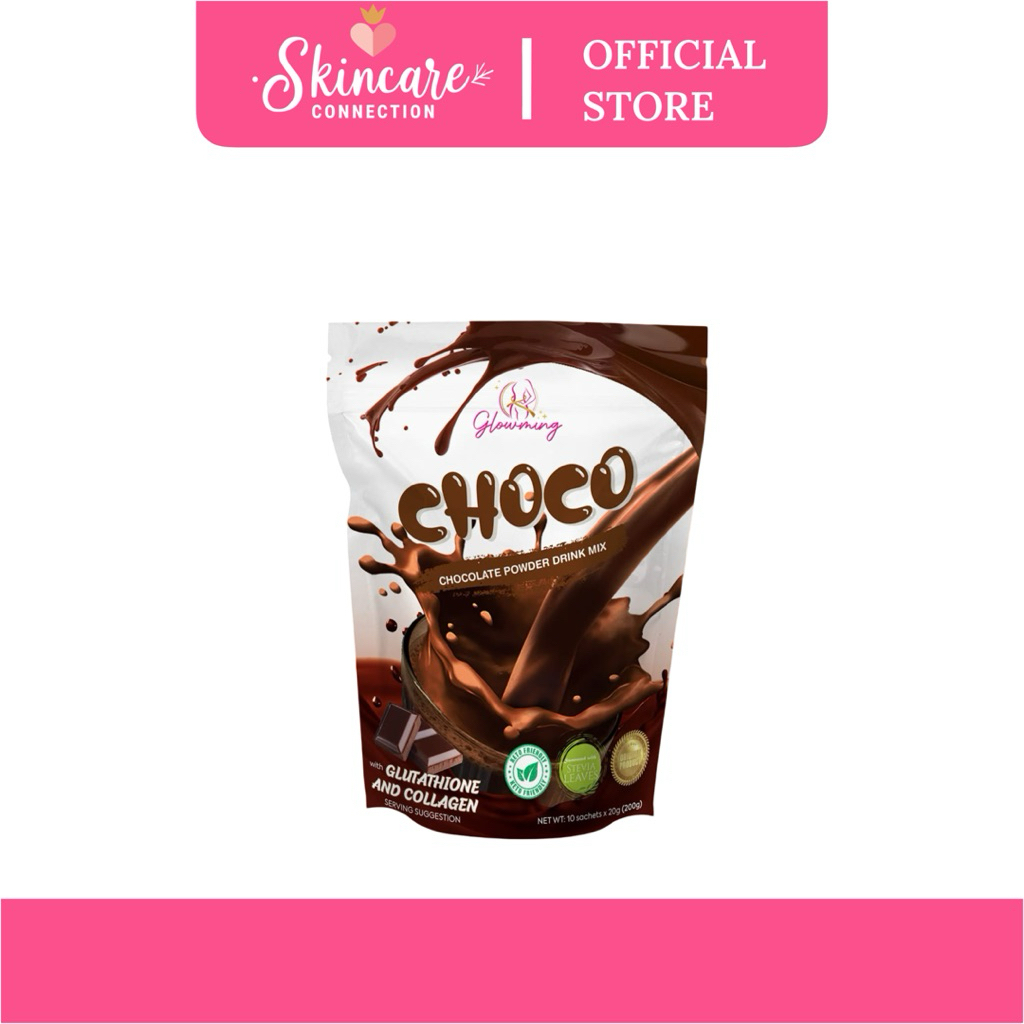 Glowming Shape Detox Chocolate Powder Drink Mix 200grams | Shopee ...