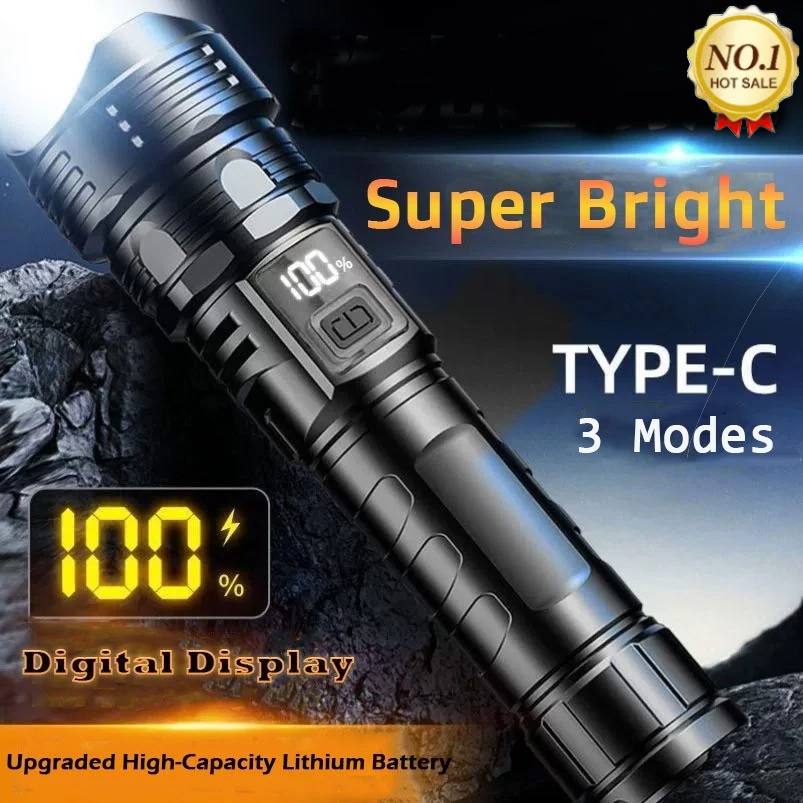 Shop flashlight rechargeable heavy duty for Sale on Shopee Philippines