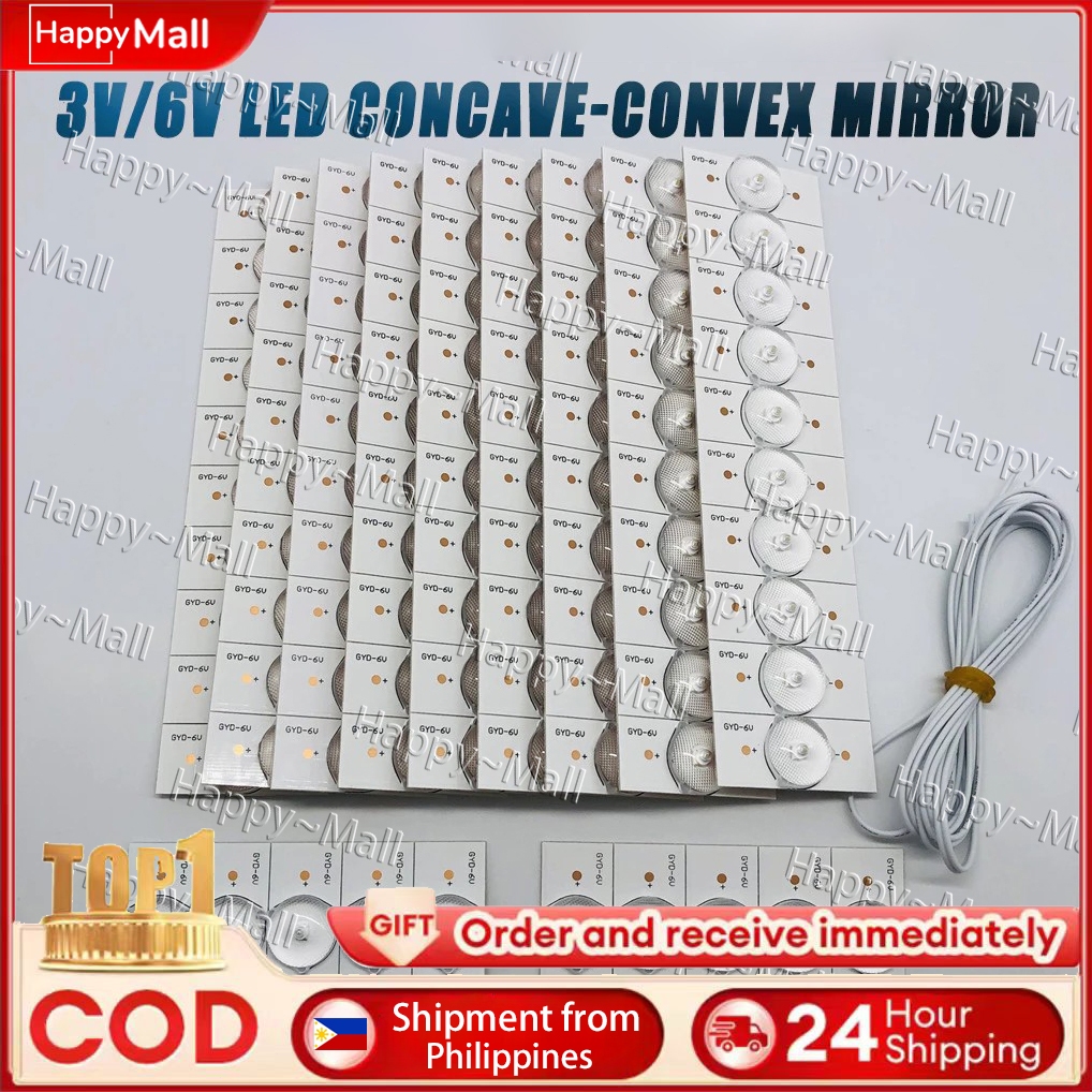 100Pcs LED Backlight Beads for TV Repair Aluminum Substrate with ...