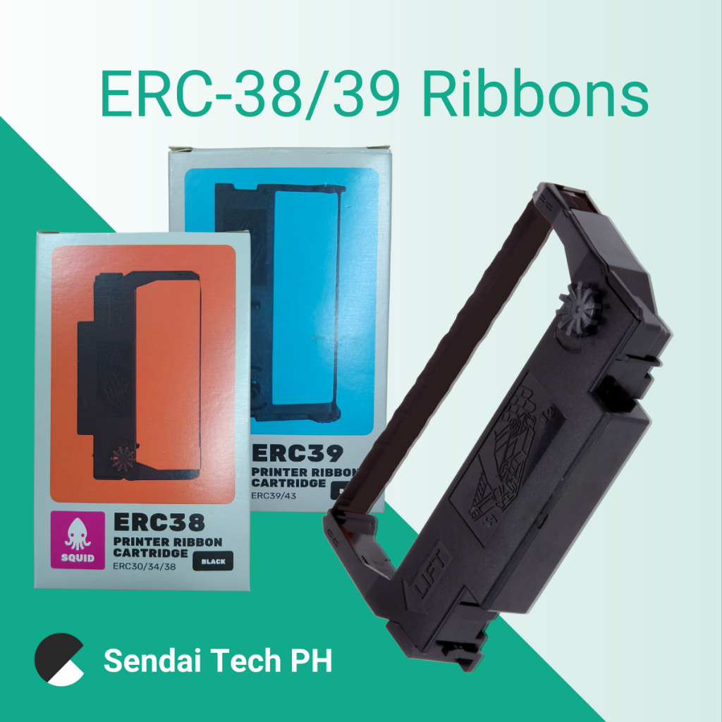 Squid ERC38 Ribbon for Epson TM-U220 / Xprinter 76IIN | ERC-38 Ribbon ...