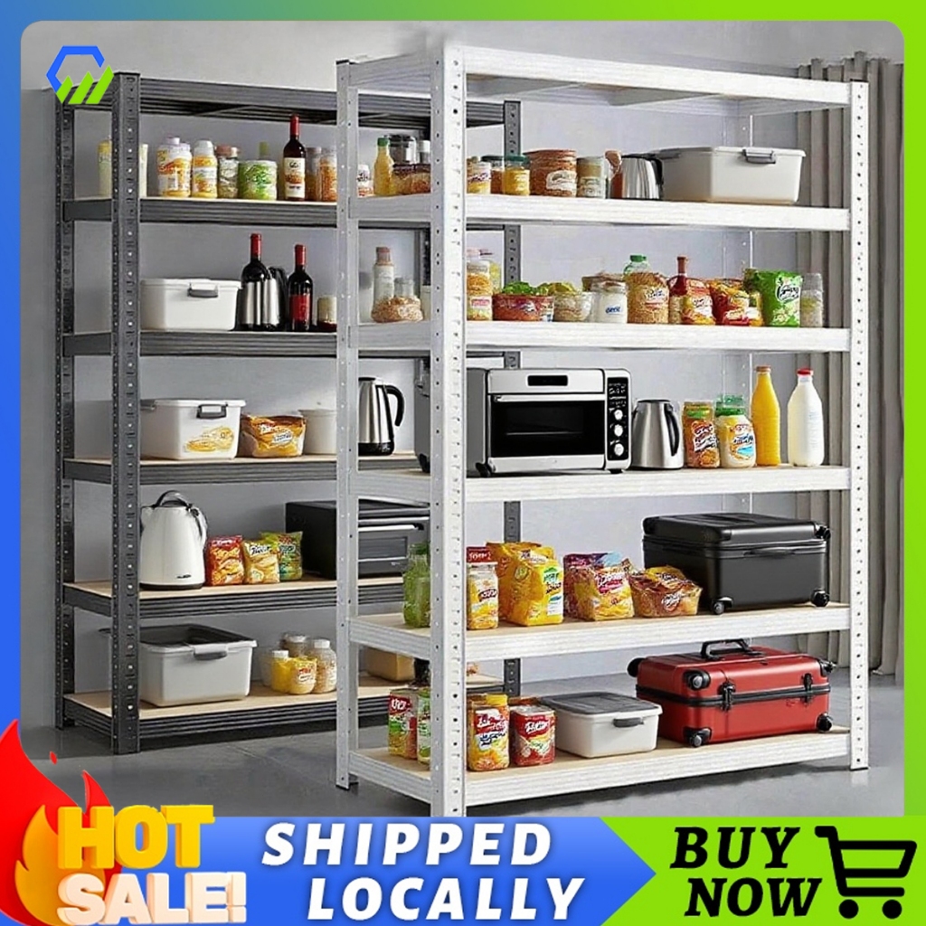 Steel Rack Adjustable For Kitchen/Living Room/Garage Heavy Duty Storage ...