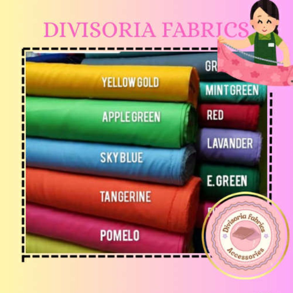 Geena Fabric Cloth Pongee Gina Tela Per Yard | Shopee Philippines