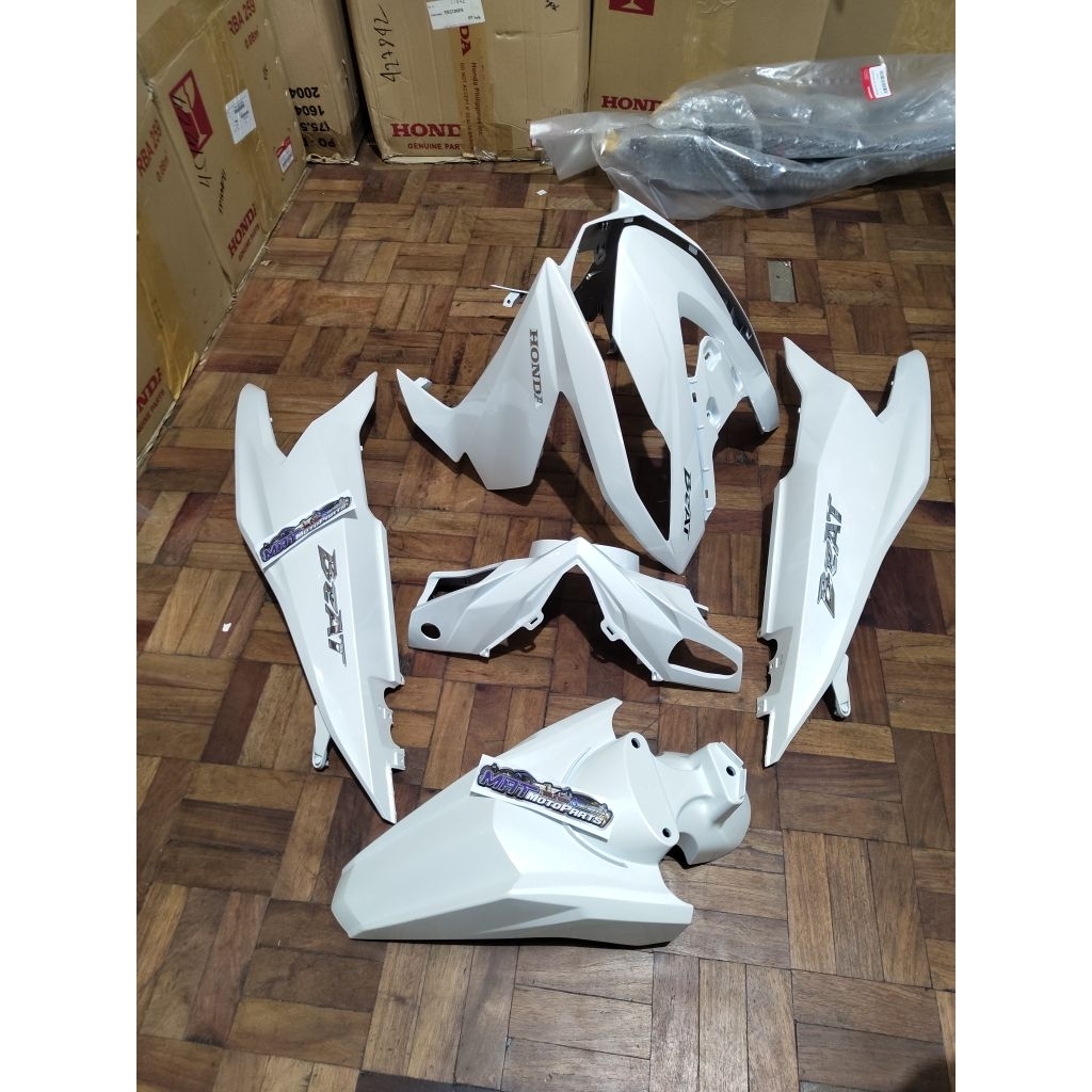 HGP Body Kit Beat fi v3 Pearl White Full set outer fairings (version 3 ...