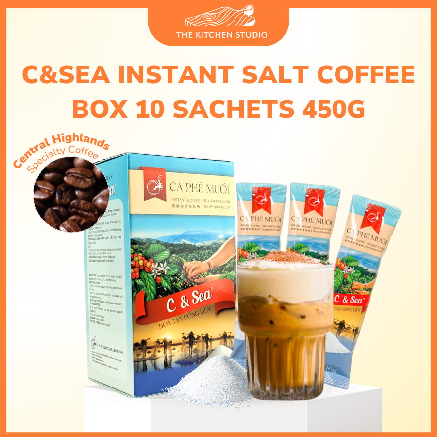 Vietnamese Instant Sea Salt Coffee – Le Plateau Instant Coffee Mix, Hue ...