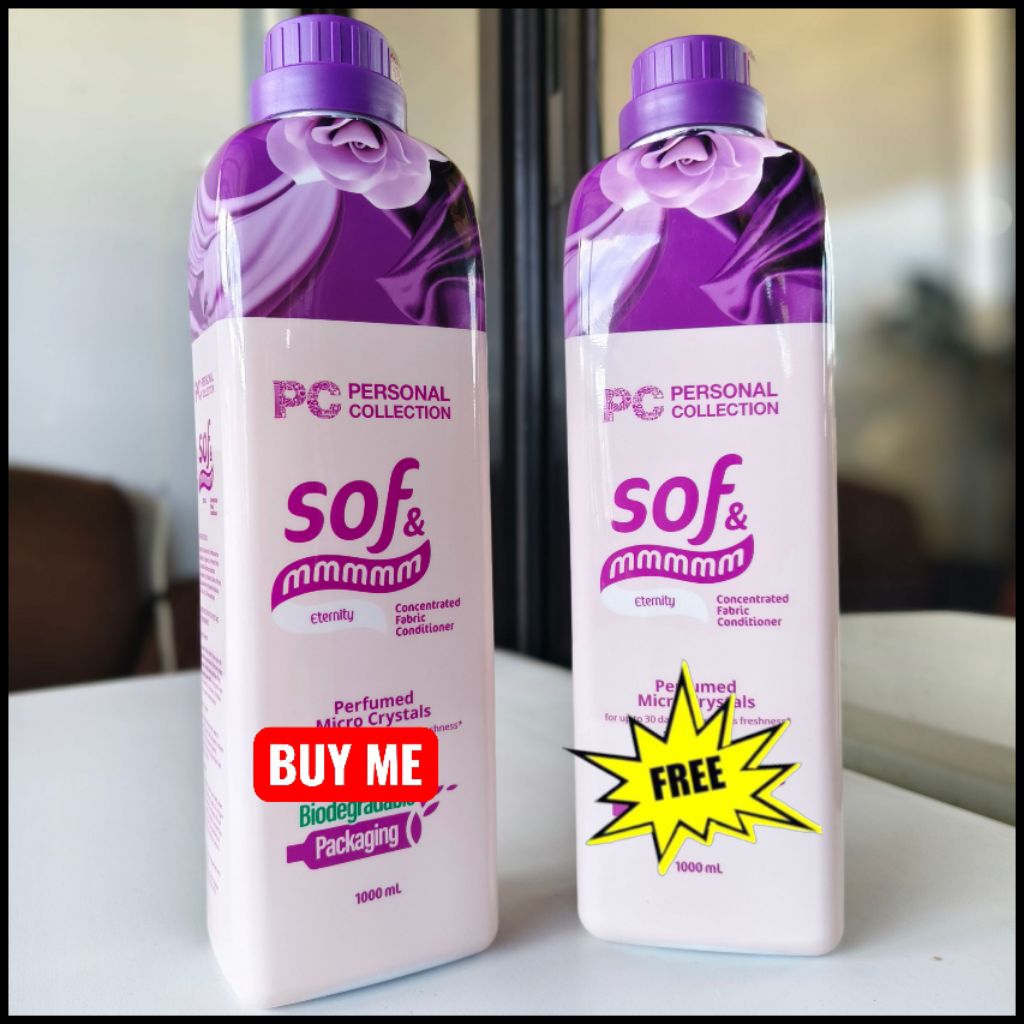 PC Sof & mmmm Fabcon 1000ml | Shopee Philippines