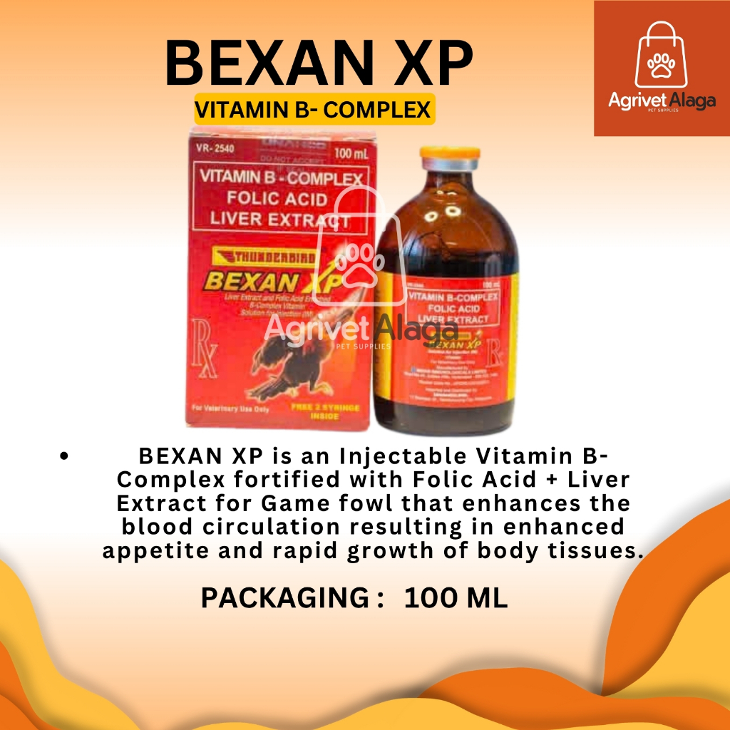 BEXAN XP 100ML(VITAMIN B COMPLEX ) | Shopee Philippines