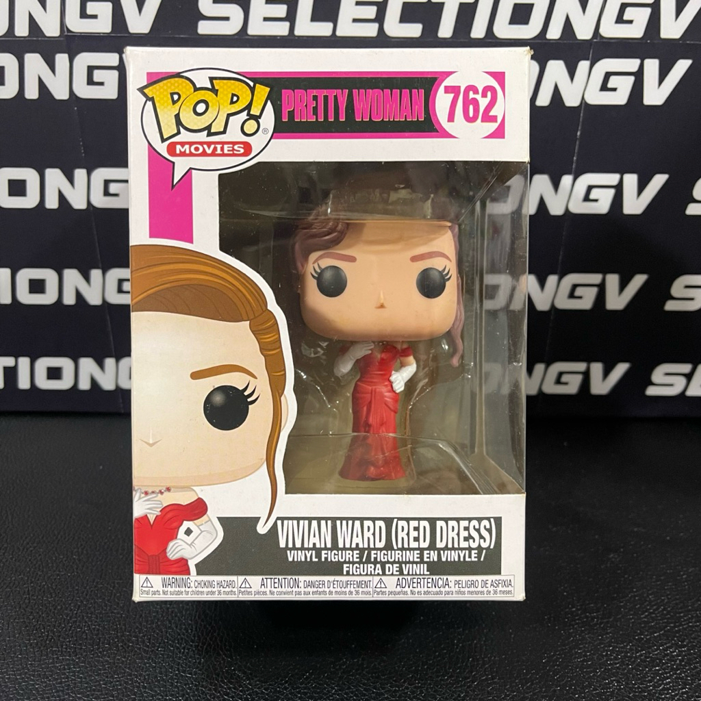 Funko Pop! Pretty Woman - Vivian Ward In Abito Rosso: Figura Vinile Da Collezione 9,5 Cm Per Fans Del Film