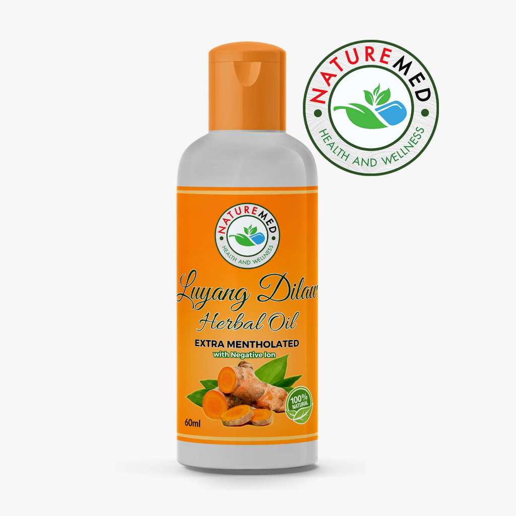 Luyang Dilaw Herbal Oil - Extra Mentholated with Negative Ion ...
