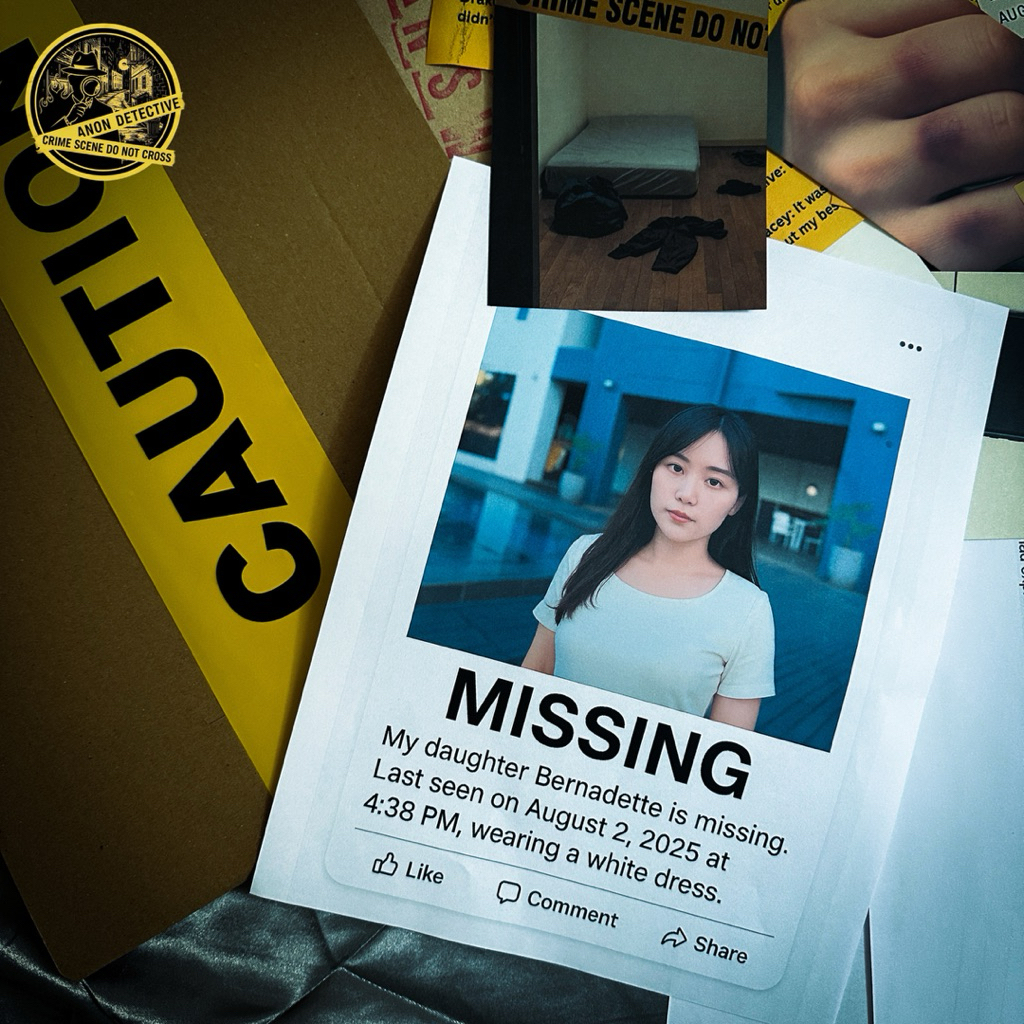 The Missing Bernadette Case (Detective Mystery Case File Game) | Shopee ...