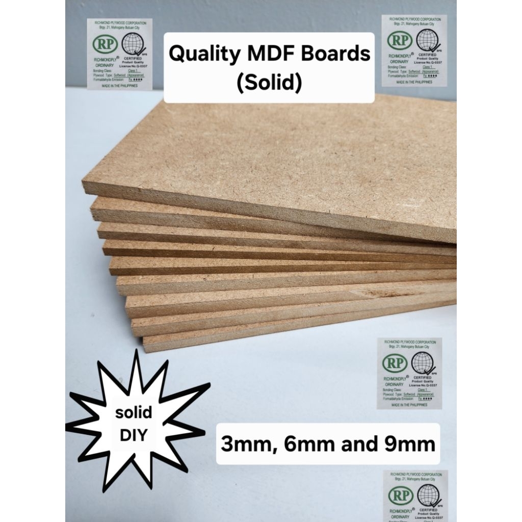 DIY MDF Boards - 60cm x 60cm | Shopee Philippines