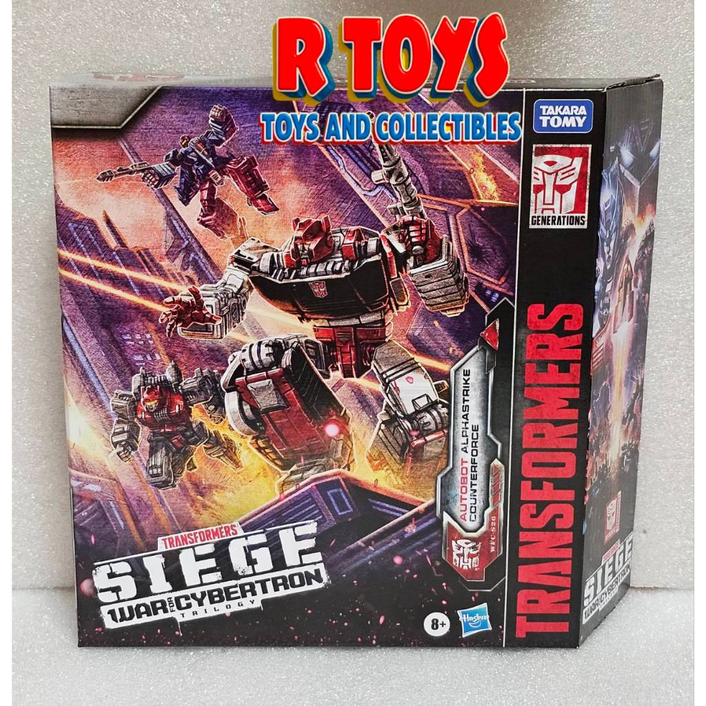 Transformers TF WFC-S26 Autobot Alphastrike & Counterforce War for ...