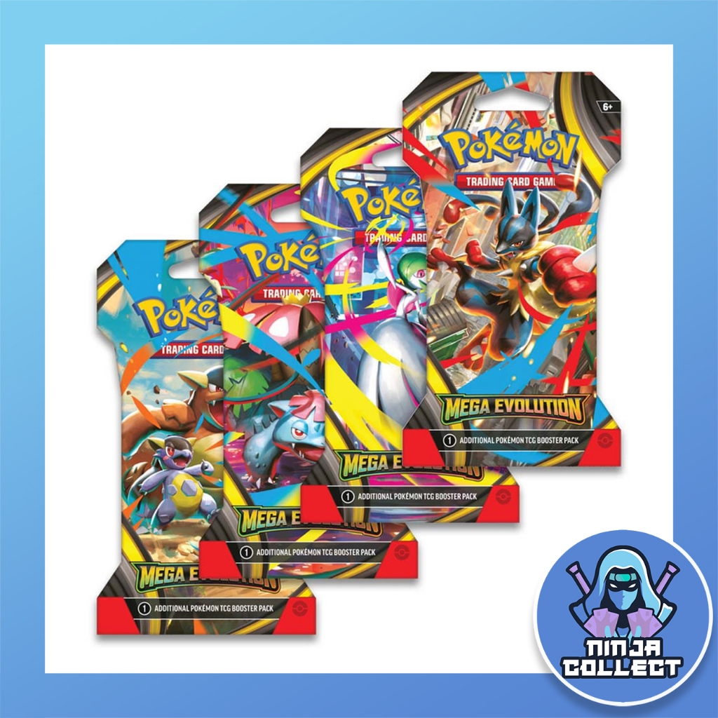 ME01 Mega Evolution Sleeved Pack Pokémon TCG | Shopee Philippines