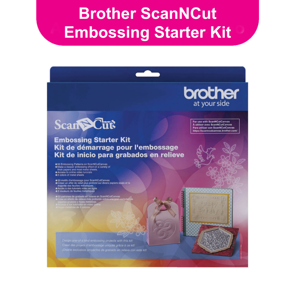 BROTHER | Scan n Cut Embossing Starter Kit | Shopee Philippines