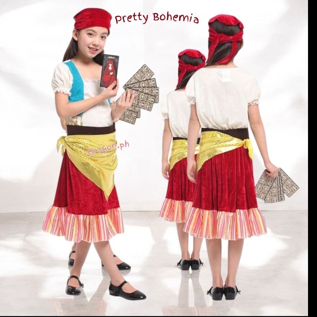 Pretty UN Bohemia Costume for kids | Shopee Philippines