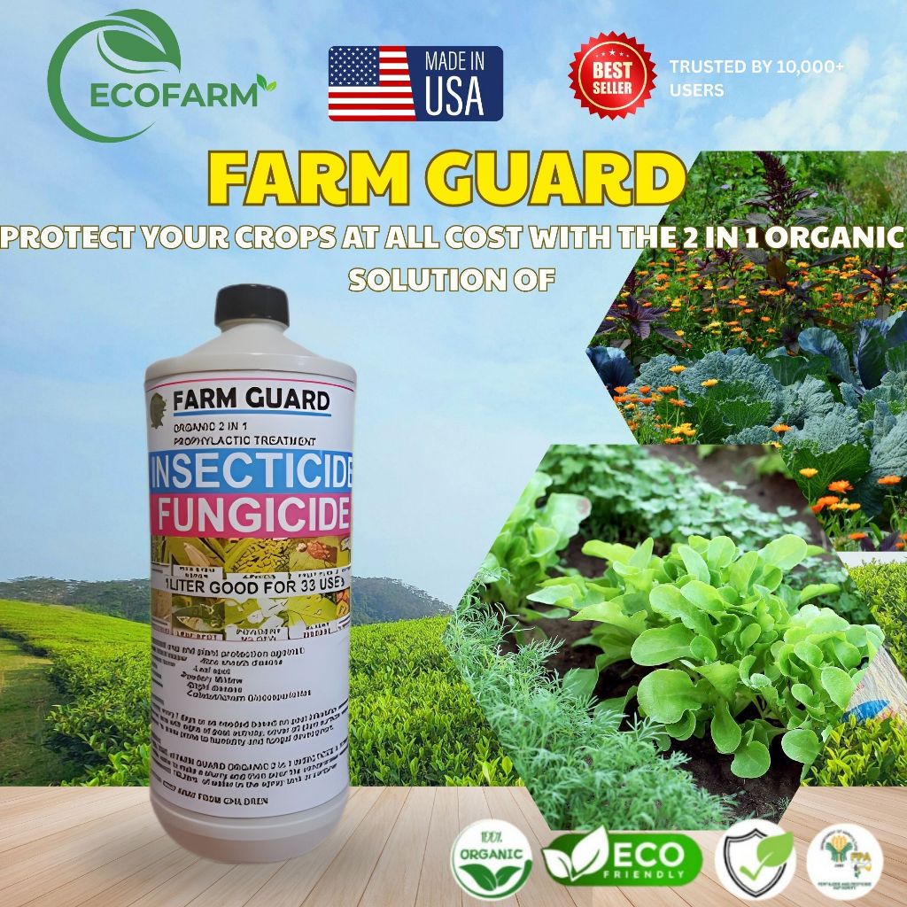 FARMGUARD 2-IN-1 ORGANIC INSECTICIDE & FUNGICIDE [ FARM GUARD Premium ...