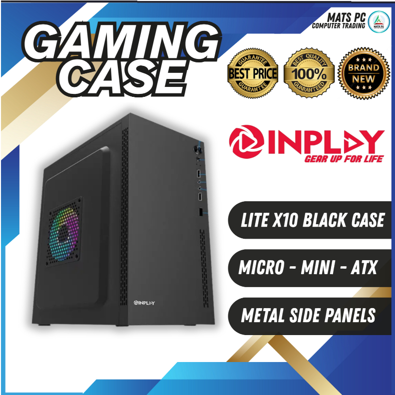 Inplay Lite Series Case Only | Case + Power Supply Micro ATX / Mini ATX ...