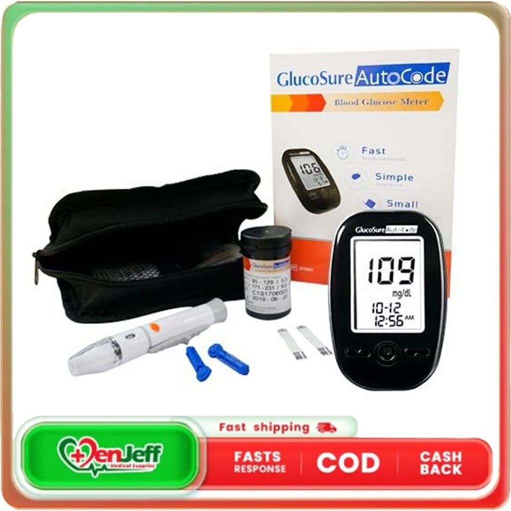 Glucosure Autocode Glucometer Machine or Glucosure Autocode Test Strips ...