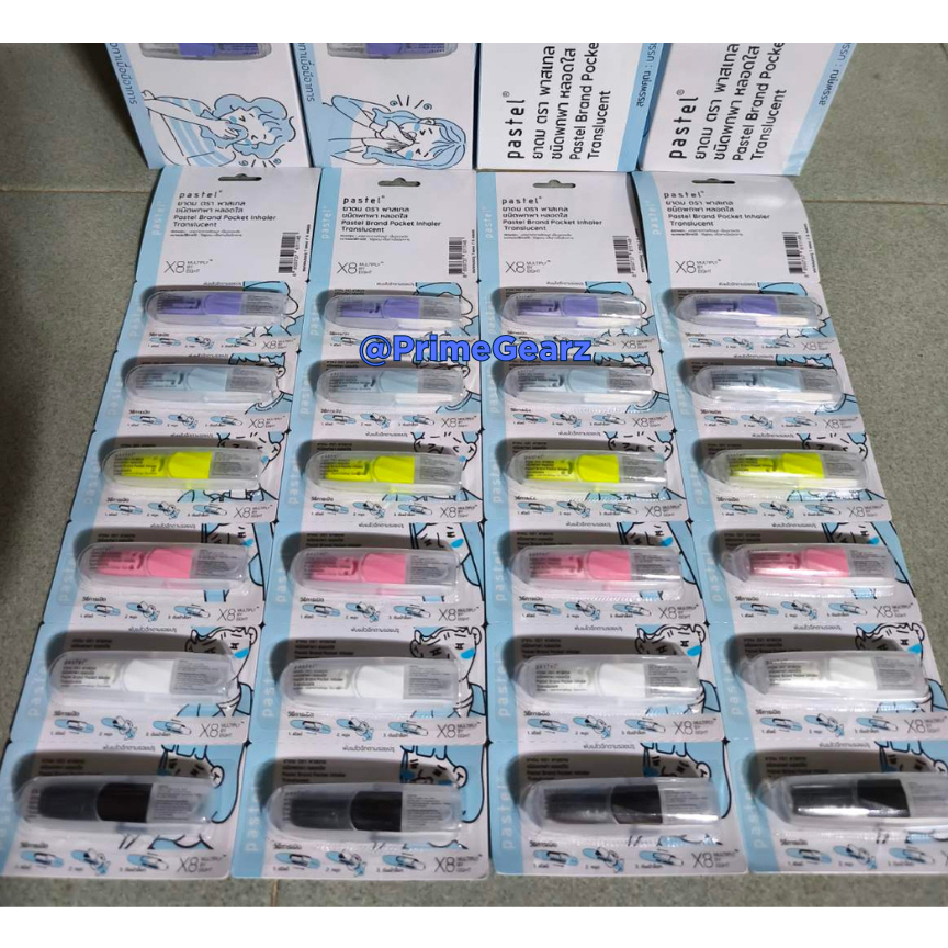 Original Translucent Pastel Pocket Inhaler Authentic Thailand Best ...