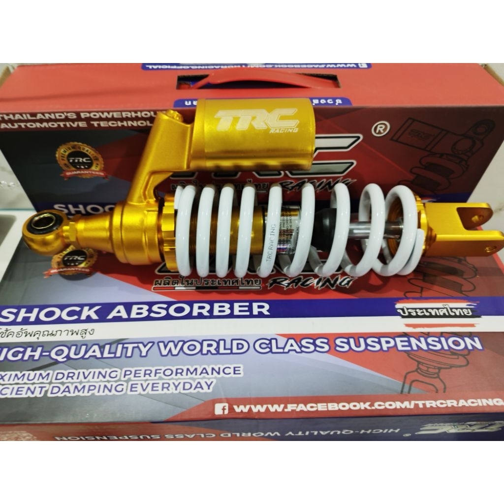 TRC REAR SHOCK FOR HONDA CLICK, HONDA BEAT, MIO, GRAVIS 300mm-2001 ...
