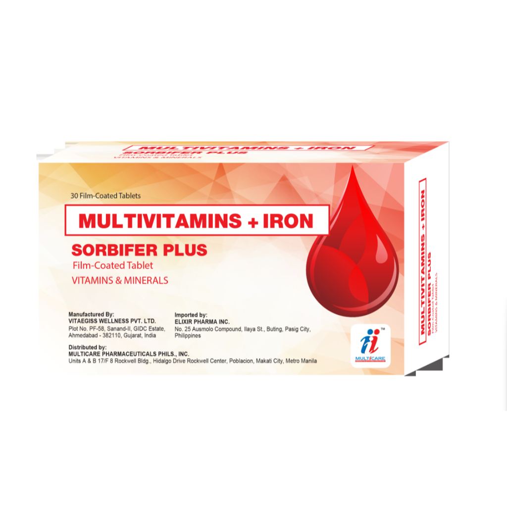 SORBIFER PLUS 30's | Shopee Philippines