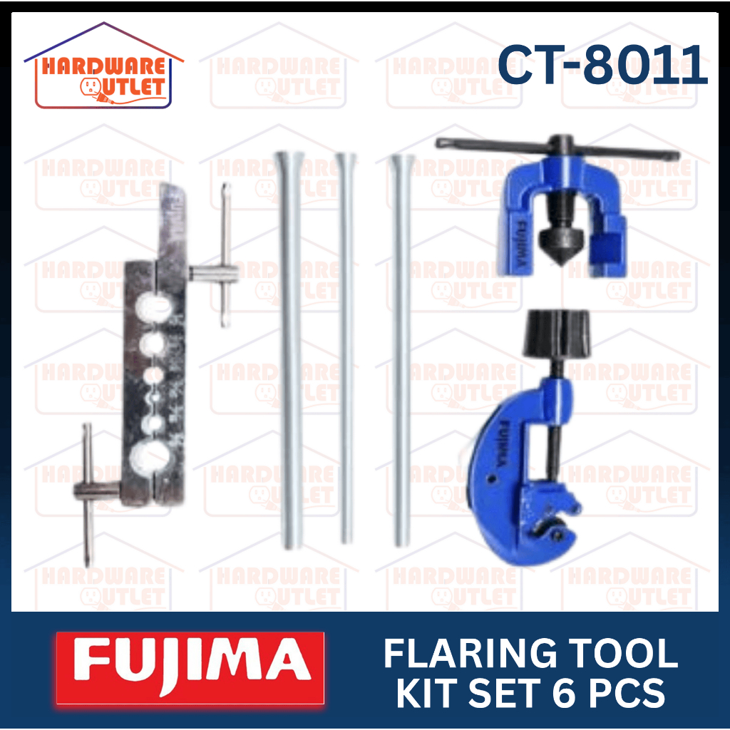 Fujima Flaring Tool Kit 6 Pieces Set CT-8011 | Shopee Philippines