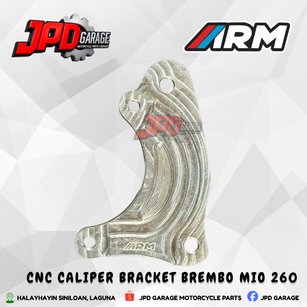 ARM CNC Caliper Bracket MIO/CLICK | Shopee Philippines
