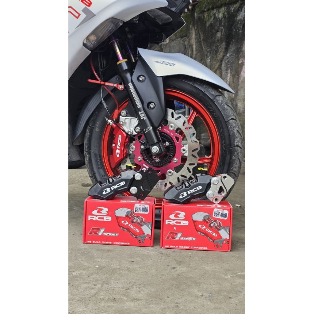 CALIPER BRACKET ONLY for rcb r1 260mm disc for aerox v1 v2 nmax v1 v2 ...