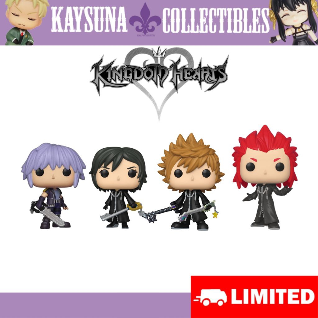 KINGDOM HEARTS Authentic Funko Pop (Roxas, Xion, Lea, Riku) | Shopee ...