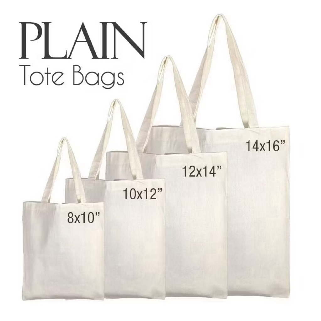 Shop plain tote bag for Sale on Shopee Philippines