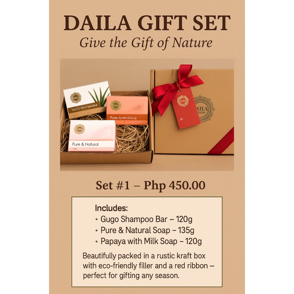 Daila Give the Gift of Nature Set 1 | Shopee Philippines
