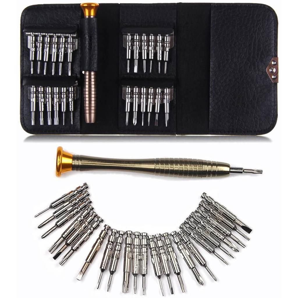 Screwdriver Set Mini Electric Precision Screwdriver Repair Tool 25 in 1 ...
