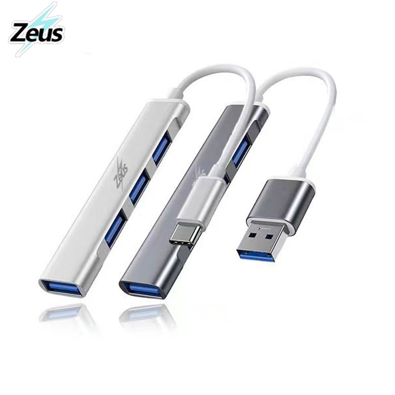 Zeus USB 3.0 Hub 4 Ports High Speed Splitter Adapter Multi Expander ...