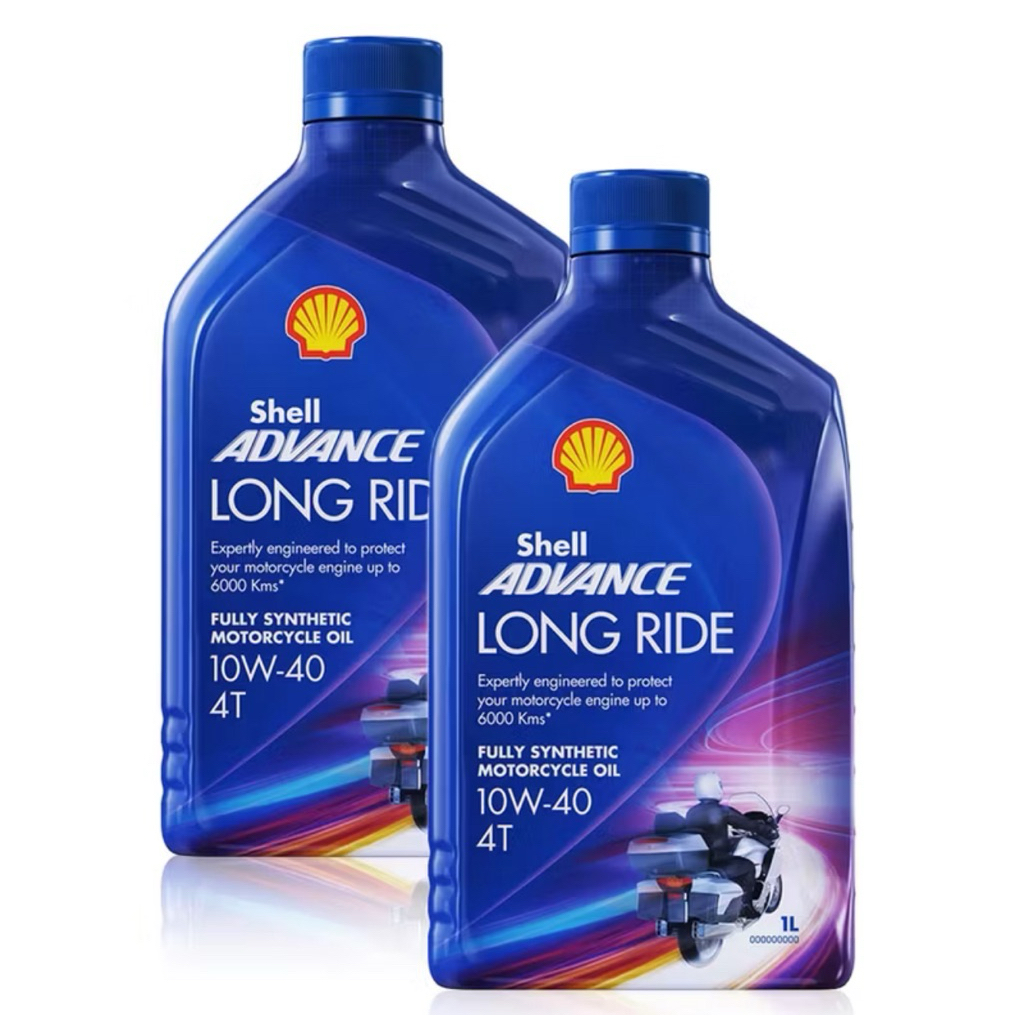 Shell Advance 4T Long Ride 10W-40 1Liter SETOF2 PROMO | Shopee Philippines