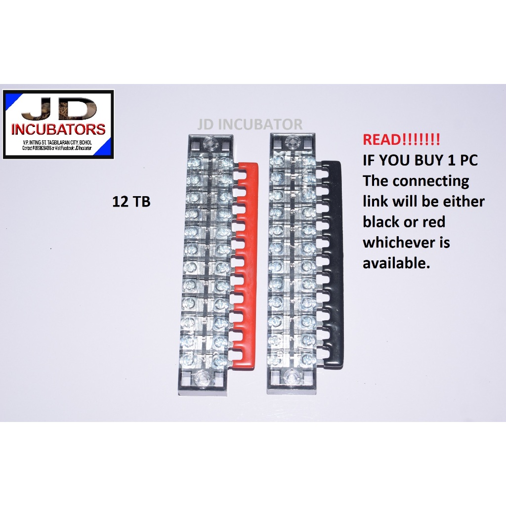 Terminal Block with connecting link (Read description) | Shopee Philippines