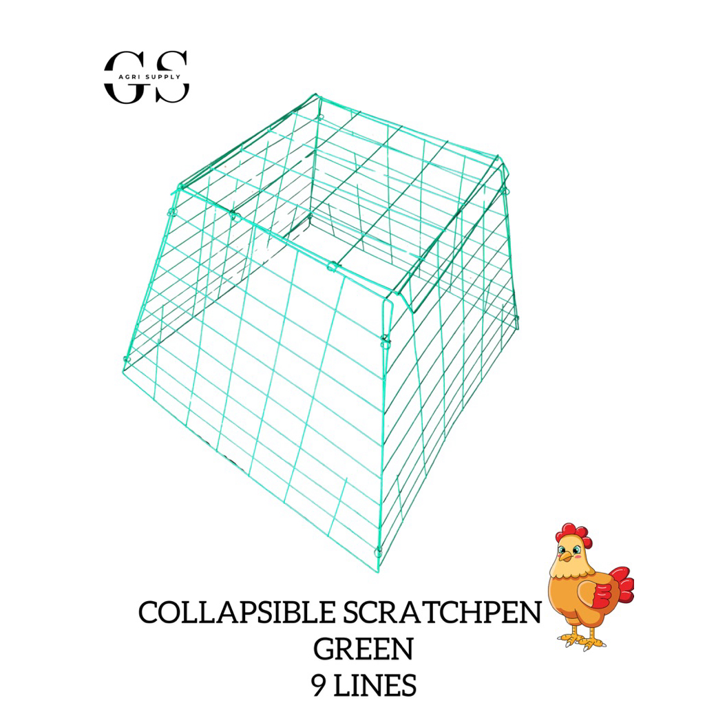 Collapsible Scratch Pen and chick pen for Chickens available in red ...